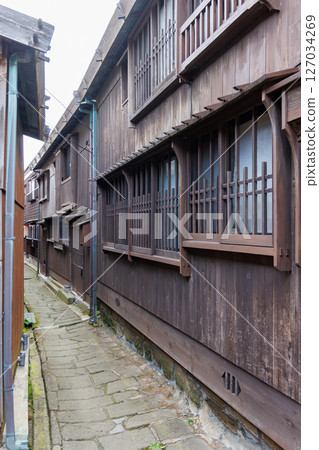 Streetscape of Negi Village, Sado, Niigata 127034269
