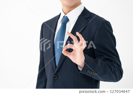 Young man, business, OK Young man, business, OK 127034647