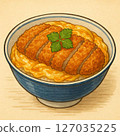 看起來美味的炸豬排飯 127035225