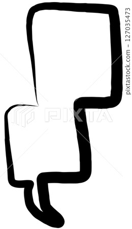 Speech bubble text, chat, talk, comic 127035473