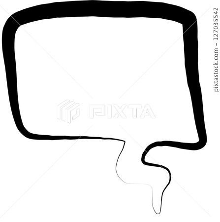 Speech bubble text, chat, talk, comic 127035542