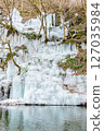 Icicles of Misotsuchi in Otaki, Chichibu City, Saitama Prefecture 127035984
