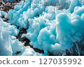 Icicles of Misotsuchi in Otaki, Chichibu City, Saitama Prefecture 127035992