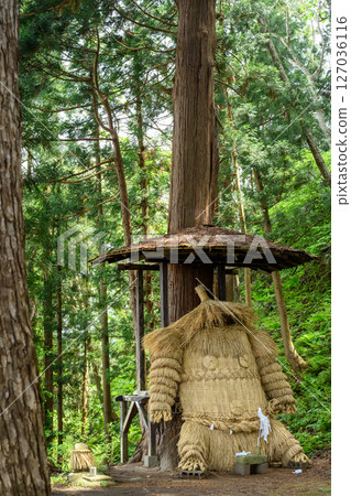 秋田縣湯澤市鹿島大社岩崎水神社 127036116