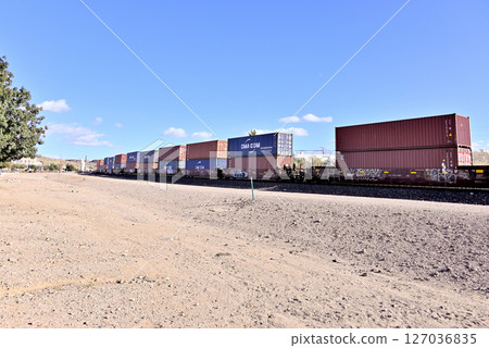 BNSF鐵路雙層列車 127036835