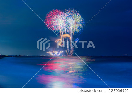 Kanagawa Prefecture Chigasaki Southern Art Fireworks 2025 Kanagawa Prefecture Chigasaki Southern Art Fireworks 2025 127036905