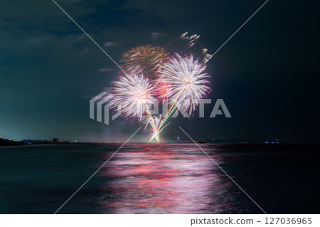 Kanagawa Prefecture Chigasaki Southern Art Fireworks 2025 Kanagawa Prefecture Chigasaki Southern Art Fireworks 2025 127036965
