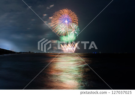 Kanagawa Prefecture Chigasaki Southern Art Fireworks 2025 Kanagawa Prefecture Chigasaki Southern Art Fireworks 2025 127037025