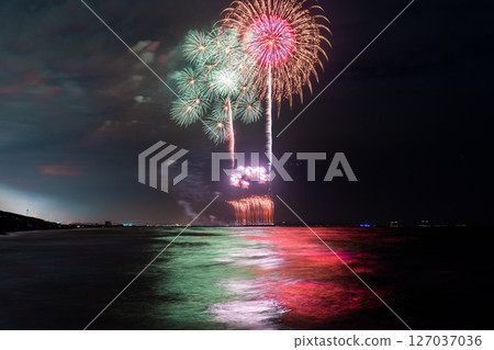 Kanagawa Prefecture Chigasaki Southern Art Fireworks 2025 Kanagawa Prefecture Chigasaki Southern Art Fireworks 2025 127037036