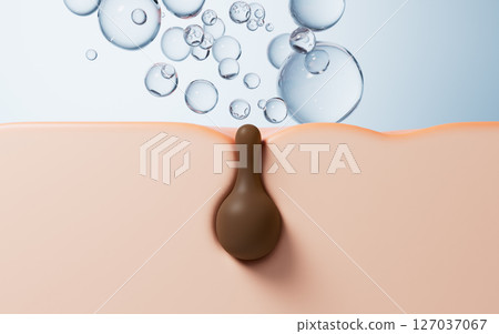unclog, removal, washing 127037067