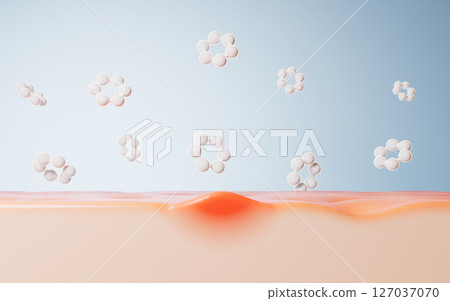 derma, vitamin, molecule 127037070