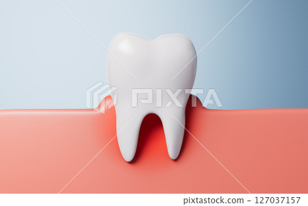 dent, whitening, root 127037157