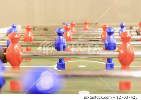 桌上足球比賽 127037423