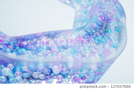 3d, abstract, blue 127037680