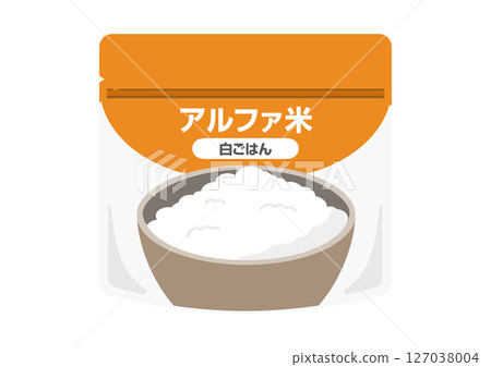 Alpha rice illustration 127038004