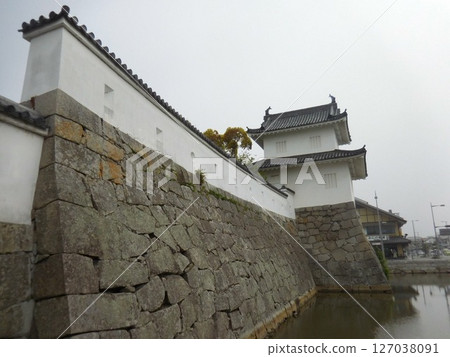 Ako Castle and the sky 127038091