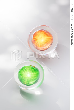 serum, waterdrop, shampoo 127038252