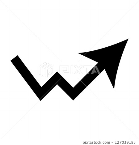 向上箭頭和 W 圖標 127039183