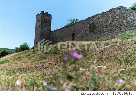 The Genoese fortress of Kafa. The Tower of Crisco (Christ) Theodosius 127039615