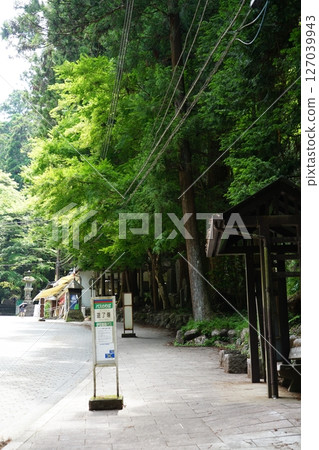 神奈川縣南足柄市西乘寺道良尊巴士站的景色 神奈川縣南足柄市西乘寺道良尊巴士站的景色 127039943
