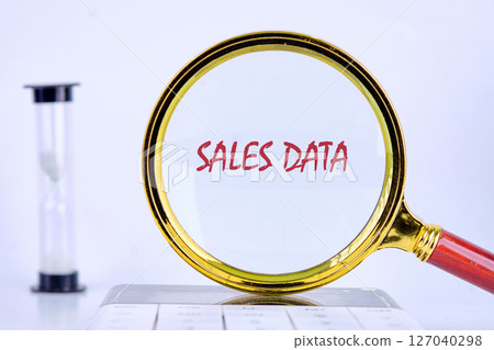 The SALES DATA concept phrase. Business concept. A place to copy. Financial analysis or business evaluation concept The SALES DATA concept phrase. Business concept. A place to copy. Financial analysis or business evaluation concept 127040298
