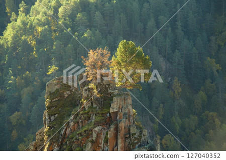 view of the Caucasus mountains view of the Caucasus mountains 127040352