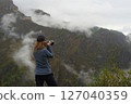 Tourists in the mountains 127040359