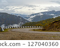 view of the Caucasus mountains 127040360
