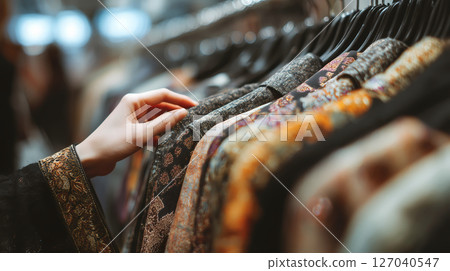 Women choosing clothes 127040547