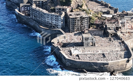 [長崎羽島]沉睡在海中的鑽石<軍艦島> 127040683