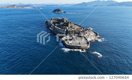 [長崎羽島]沉睡在海中的鑽石<軍艦島> 127040684