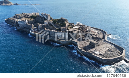 [長崎羽島]沉睡在海中的鑽石<軍艦島> 127040686