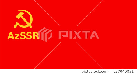 Flag of the Azerbaijan Soviet Socialist Republic (1937 1940) Flag of the Azerbaijan Soviet Socialist Republic (1937 1940) 127040851