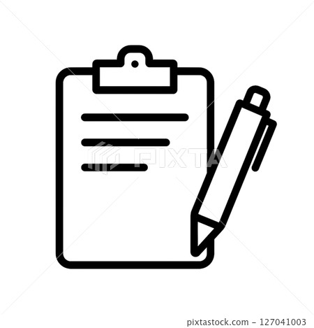 醫療記錄線圖示、材料、插圖、無背景、文件創建、醫療 127041003