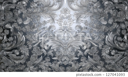 Silver luxury wallpaper Silver luxury wallpaper 127041093