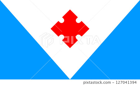 Votic Flag Votic Flag 127041394