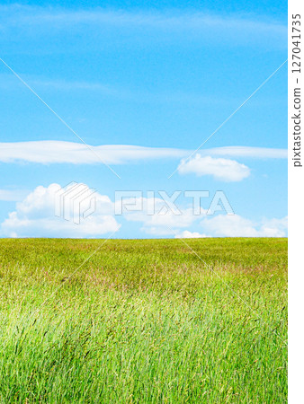 A refreshing summer scene in Hokkaido, with a breeze A refreshing summer scene in Hokkaido, with a breeze 127041735