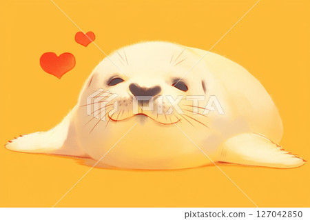 可愛的海豹 127042850