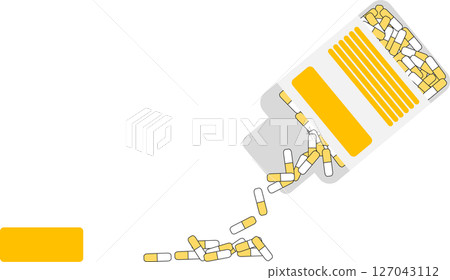 Drug (medicine, dispensing, prescription) graphic illustration Drug (medicine, dispensing, prescription) graphic illustration 127043112