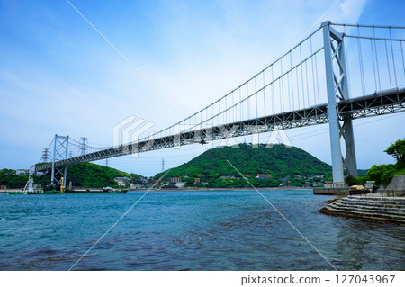 Kanmon Strait and Kanmon Bridge 127043967