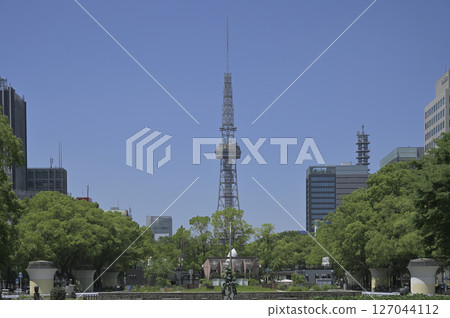 久屋大通公園,高聳的未來塔(原名古屋電視塔) 久屋大通公園,高聳的未來塔(原名古屋電視塔) 127044112