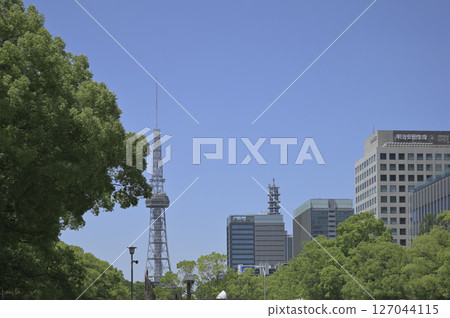 久屋大通公園,高聳的未來塔(原名古屋電視塔) 久屋大通公園,高聳的未來塔(原名古屋電視塔) 127044115