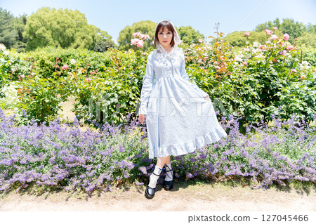 Classical Lolita fashion woman 127045466