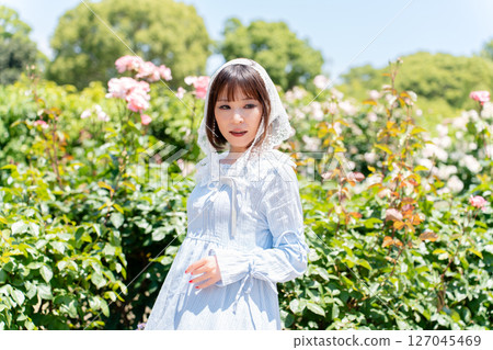 Classical Lolita fashion woman 127045469