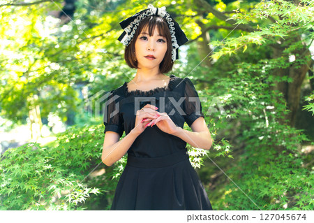 Gothic Lolita fashion women Gothic Lolita fashion women 127045674