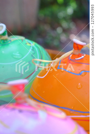 "Summer Image" A seasonal feature of summer in Japan 127045993