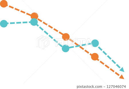 線圖圖形素材插圖 127046074