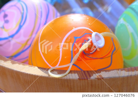 "Summer Image" A seasonal feature of summer in Japan 127046076