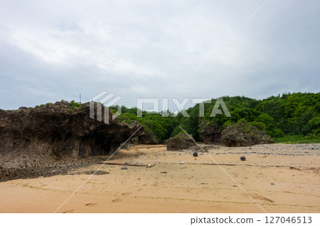 Beautiful scenery of Tokunoshima Island in Kagoshima Prefecture, Japan 127046513
