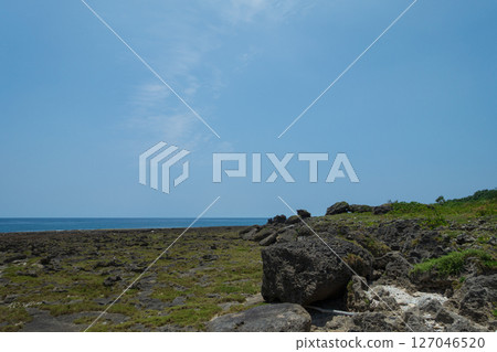 Beautiful scenery of Tokunoshima Island in Kagoshima Prefecture, Japan 127046520